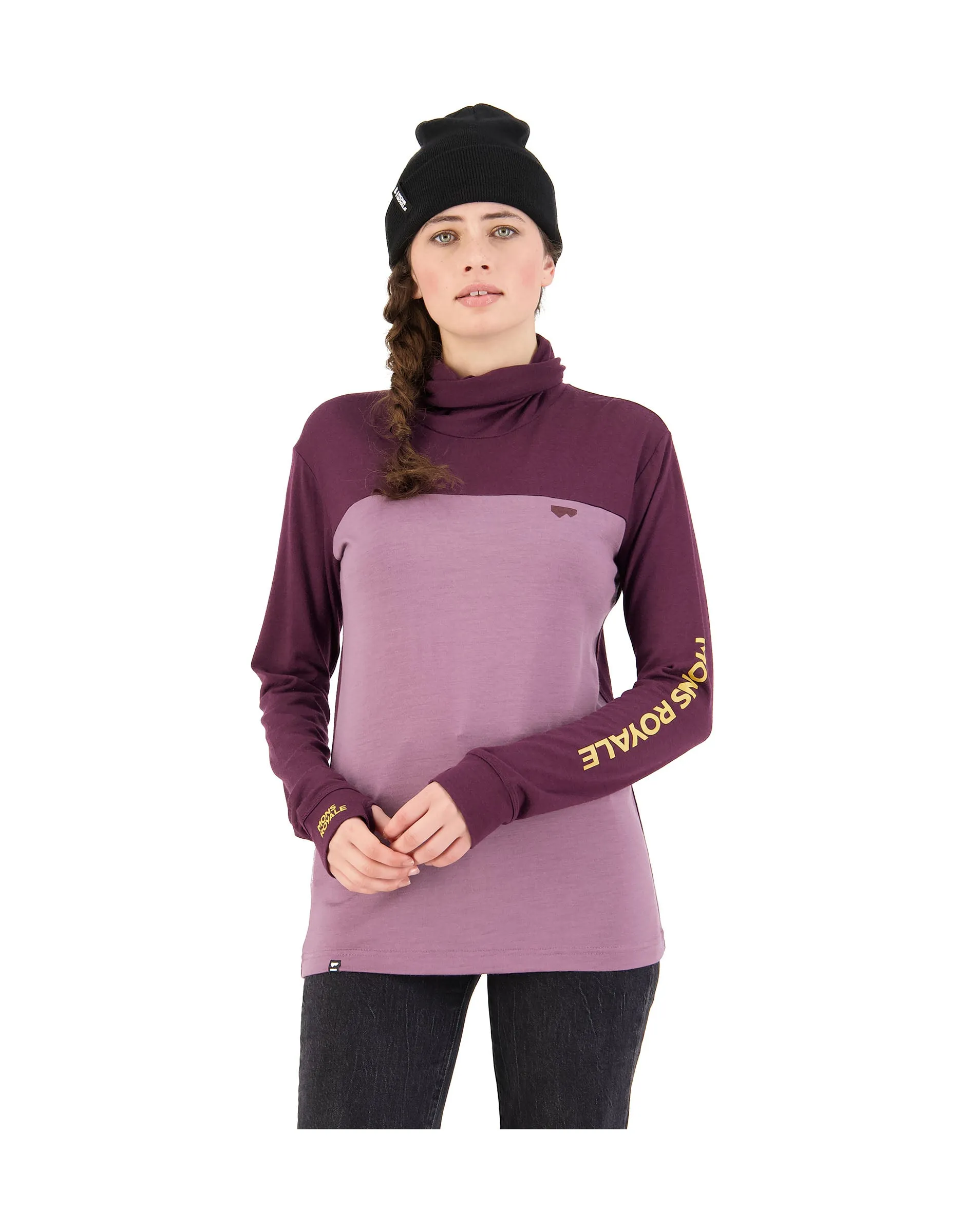 Mons Royale Womens Yotei High Neck Base Layer