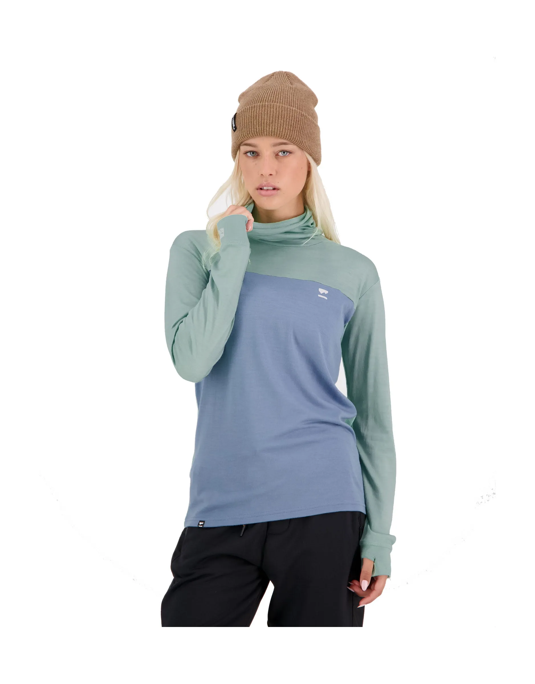 Mons Royale Womens Yotei High Neck Base Layer