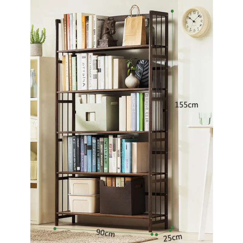 Multi-Layer Floor Bookshelf-5 Layers 90 CM