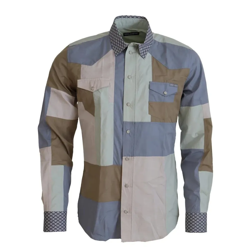 Multicolor Slim Fit Casual Shirt