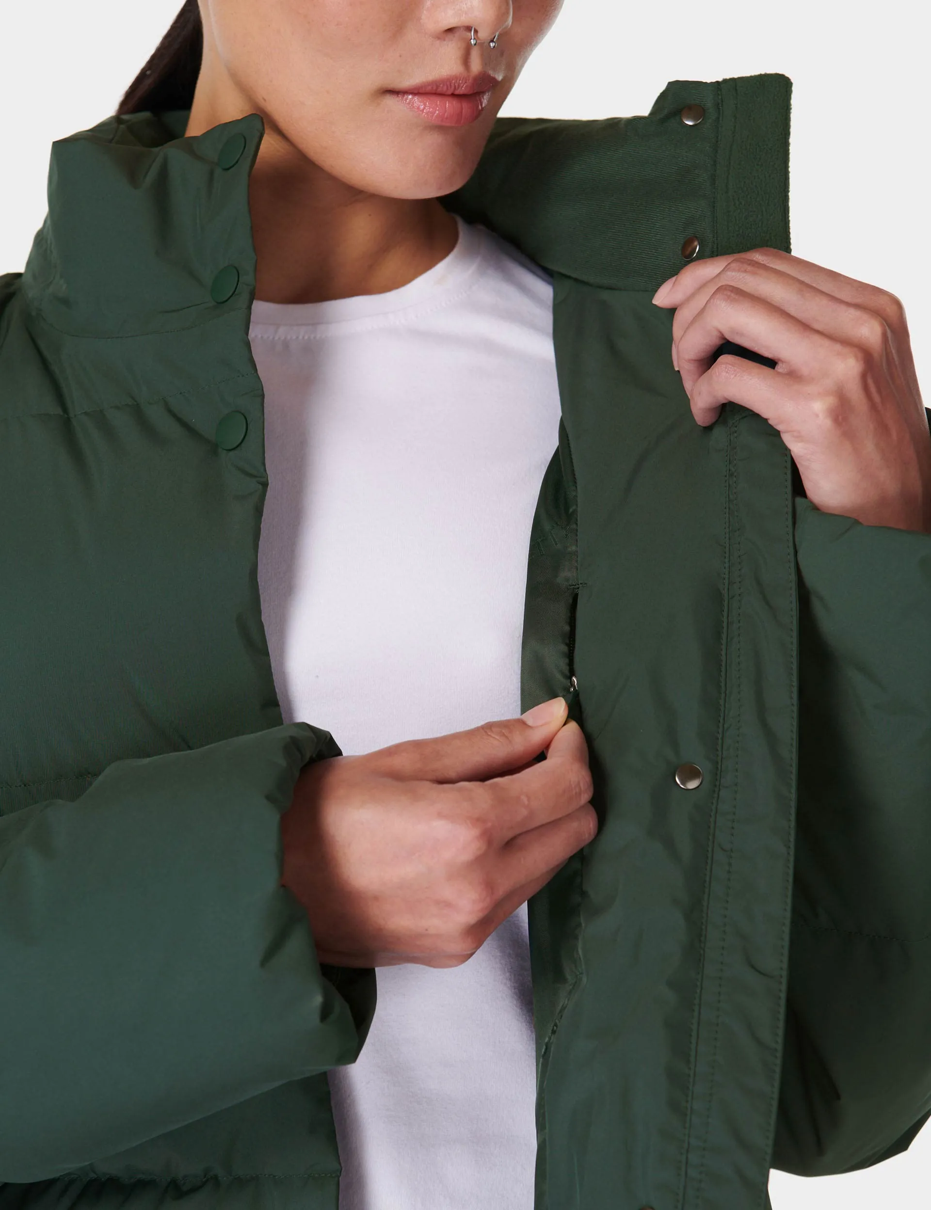 Nimbus Mid Puffer - Trek Green