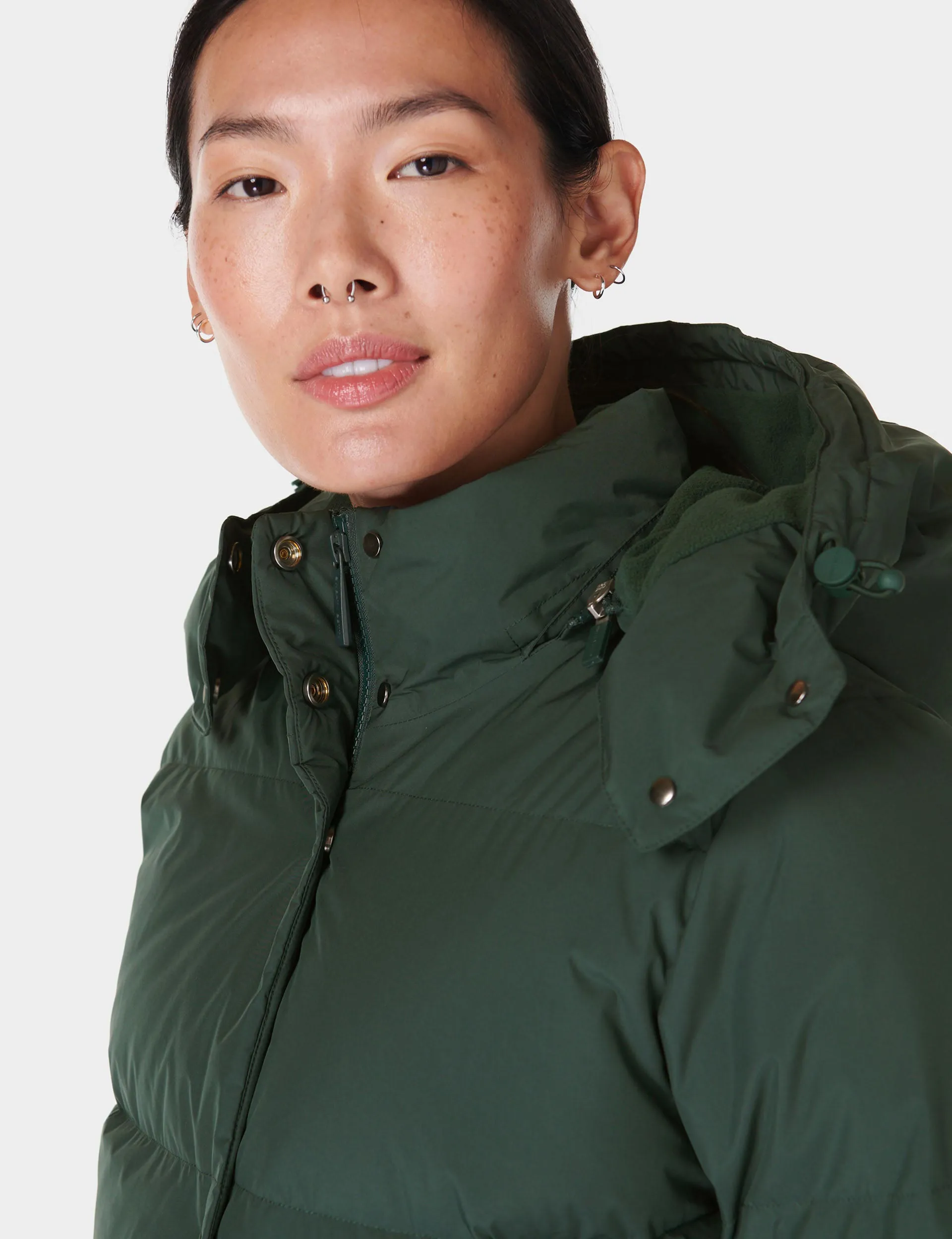 Nimbus Mid Puffer - Trek Green