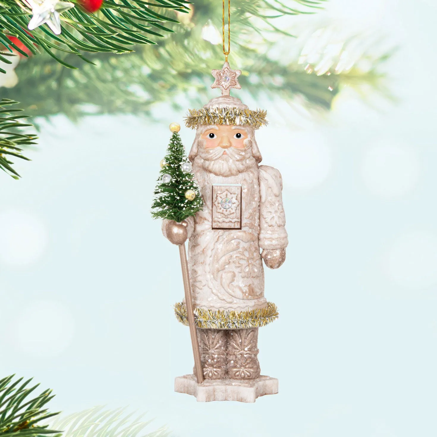 Noble Nutcrackers Earl of Snowfall — 2024 Hallmark Keepsake Christmas Ornament