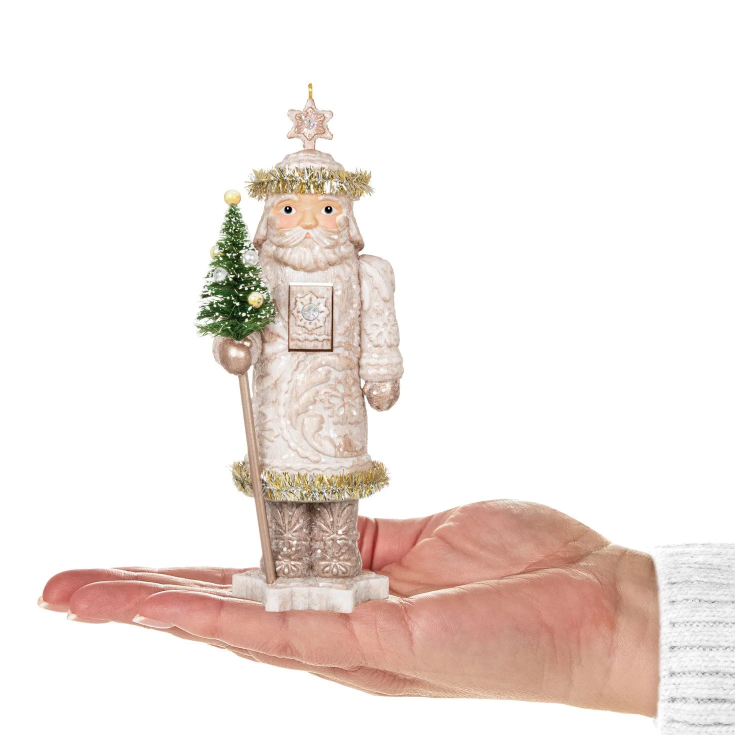 Noble Nutcrackers Earl of Snowfall — 2024 Hallmark Keepsake Christmas Ornament