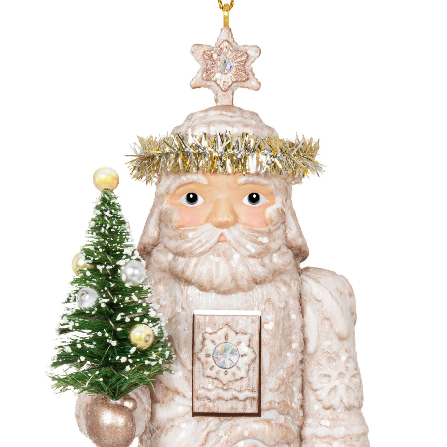 Noble Nutcrackers Earl of Snowfall — 2024 Hallmark Keepsake Christmas Ornament