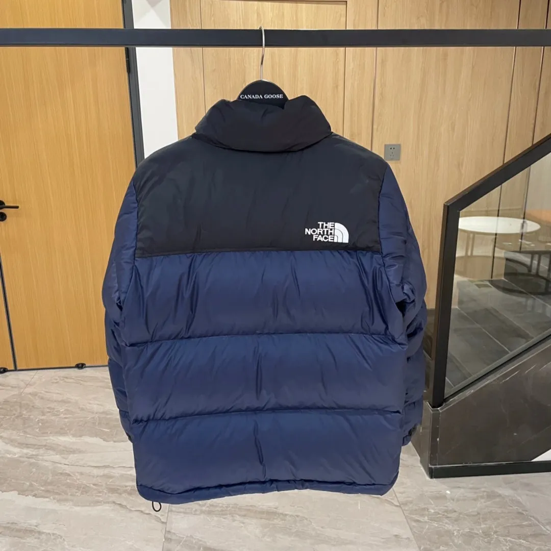 North Face Inspired 1996 Retro Nuptse Navy Blue Jacket