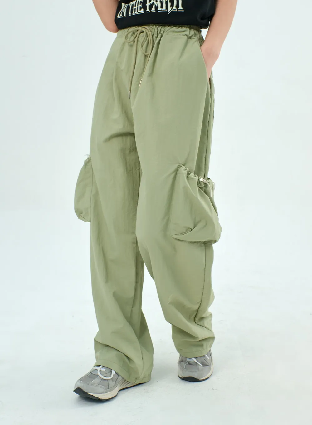 Nylon Pocket Pants BY304