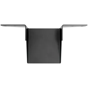 OHU Black Powder-Coated Ornamental Joist Hanger for 4x6 with Strong-Drive® SDS Screws