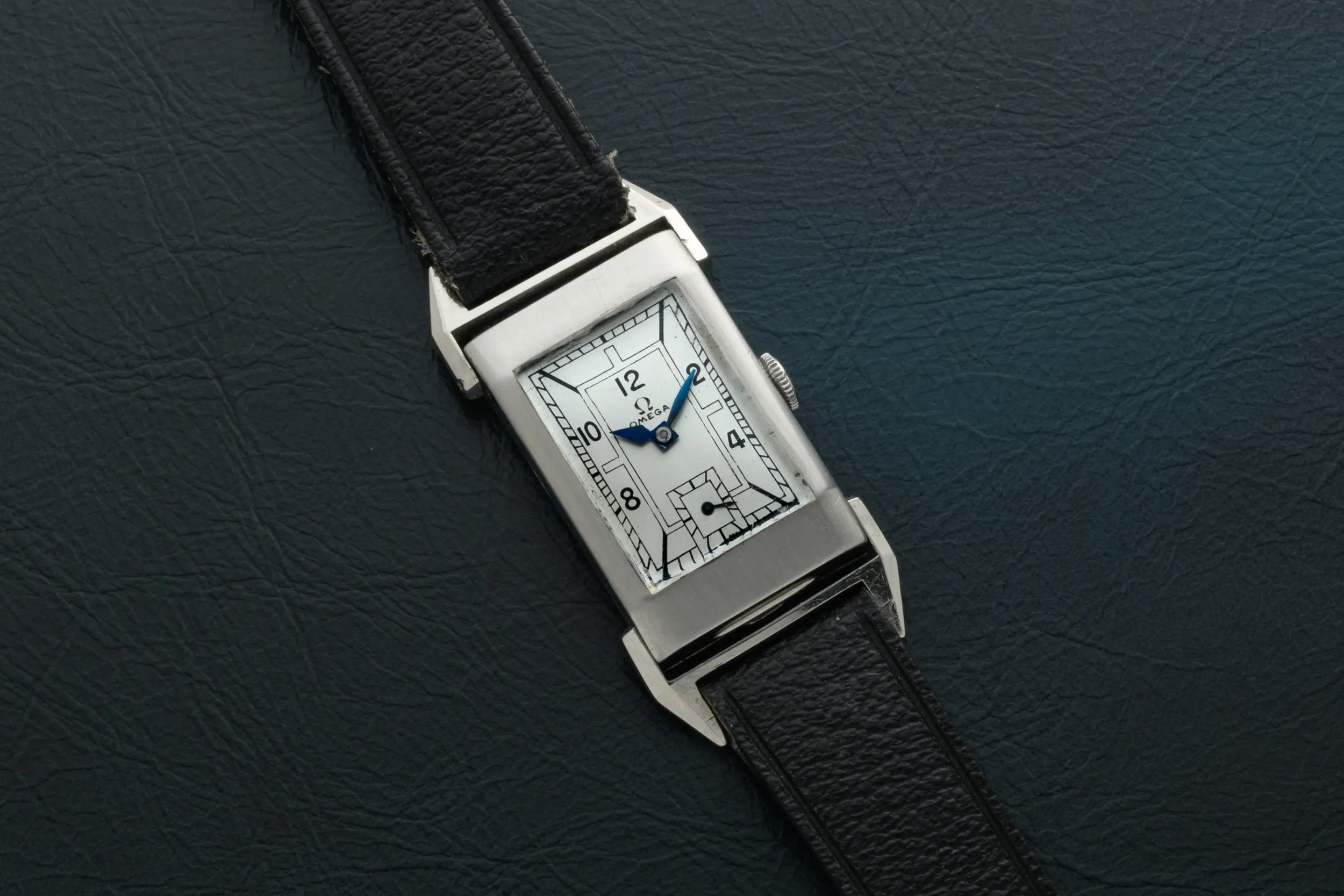 Omega Rectangular Art Deco Watch