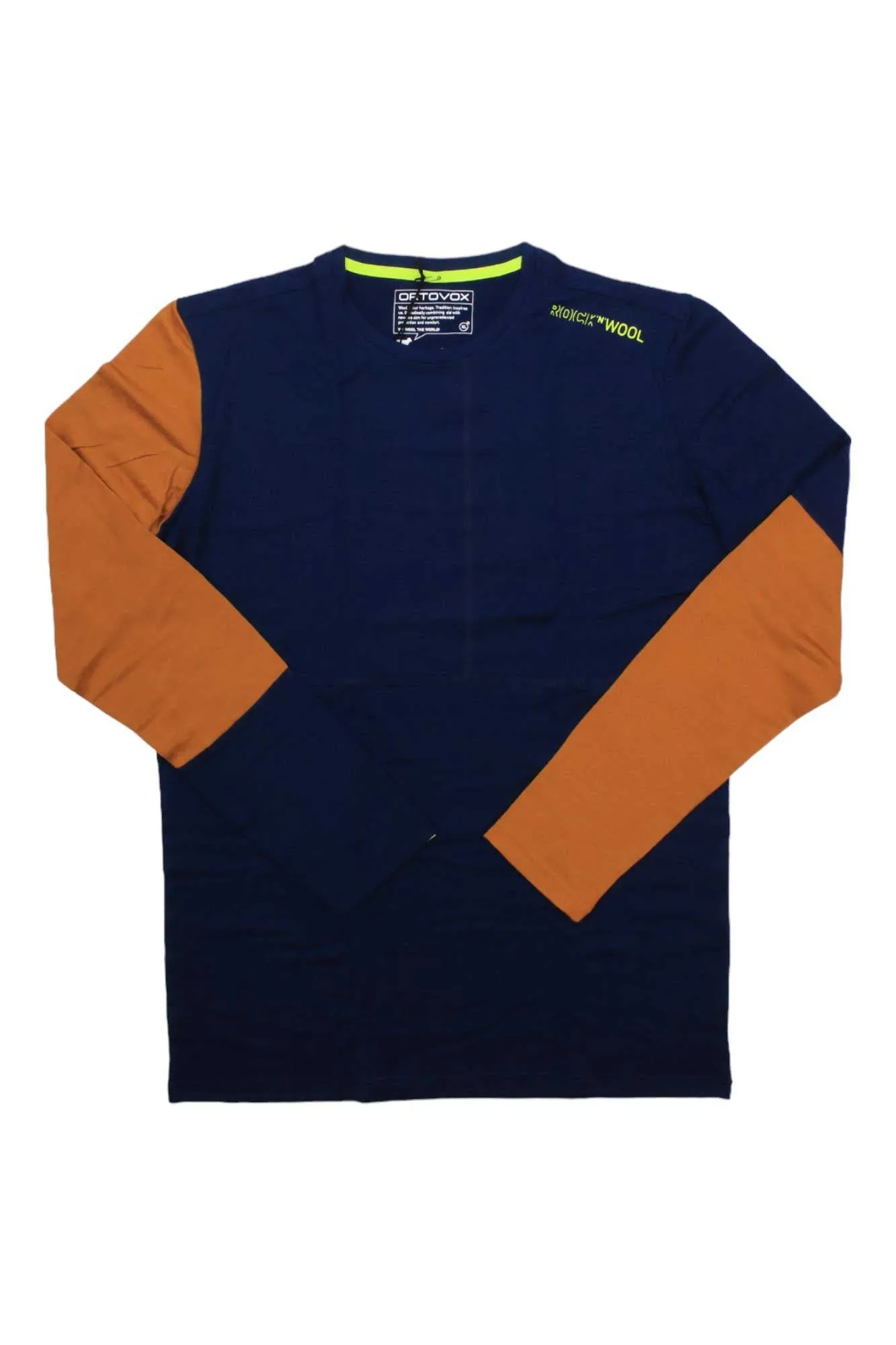 Ortovox Men's 185 Rock'N'Wool LS Top