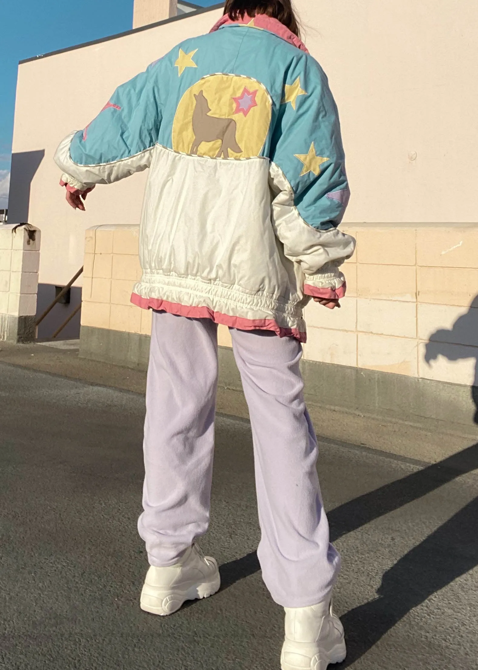 Pastel 80's Dream Puffer (L/XL)