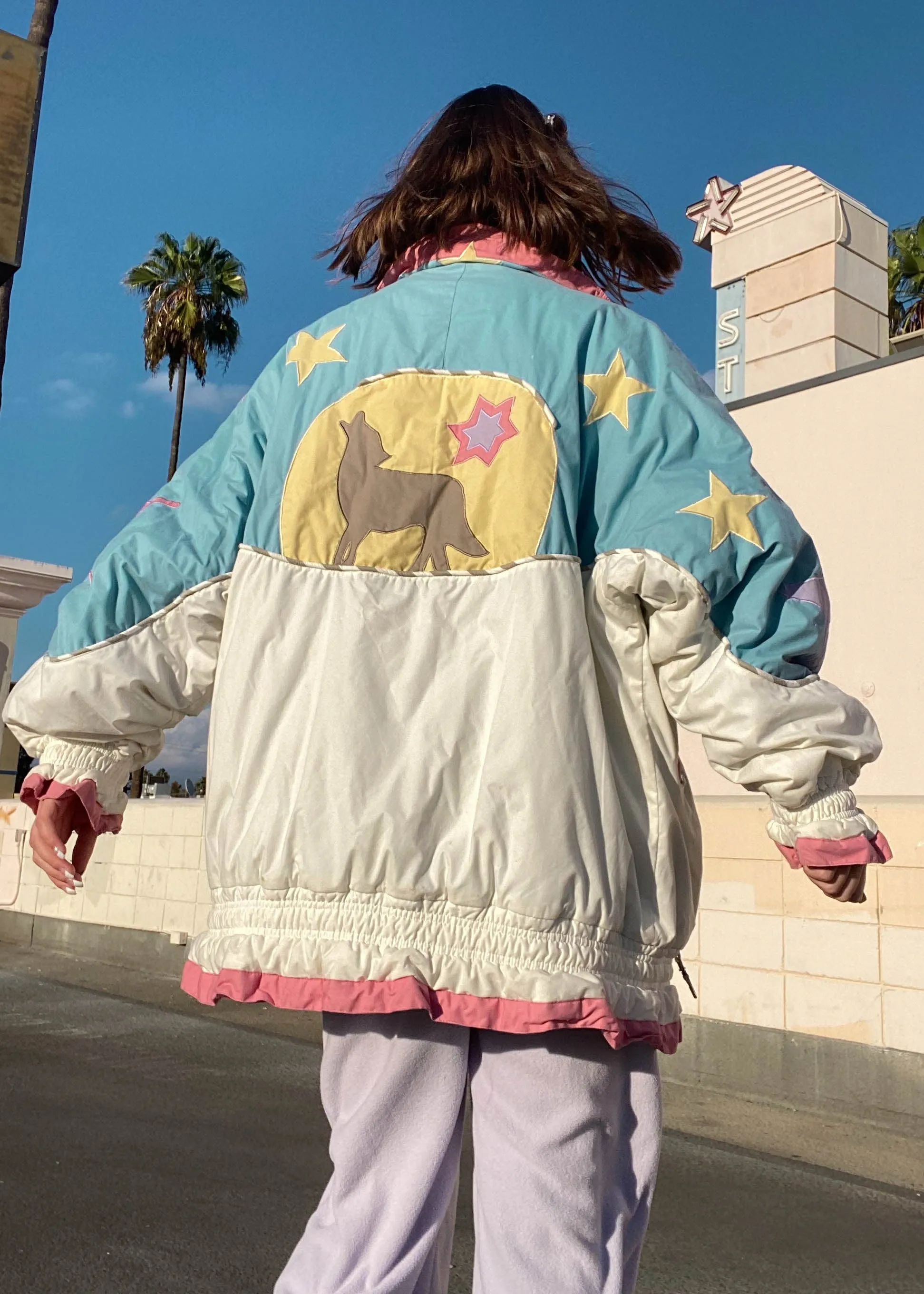 Pastel 80's Dream Puffer (L/XL)