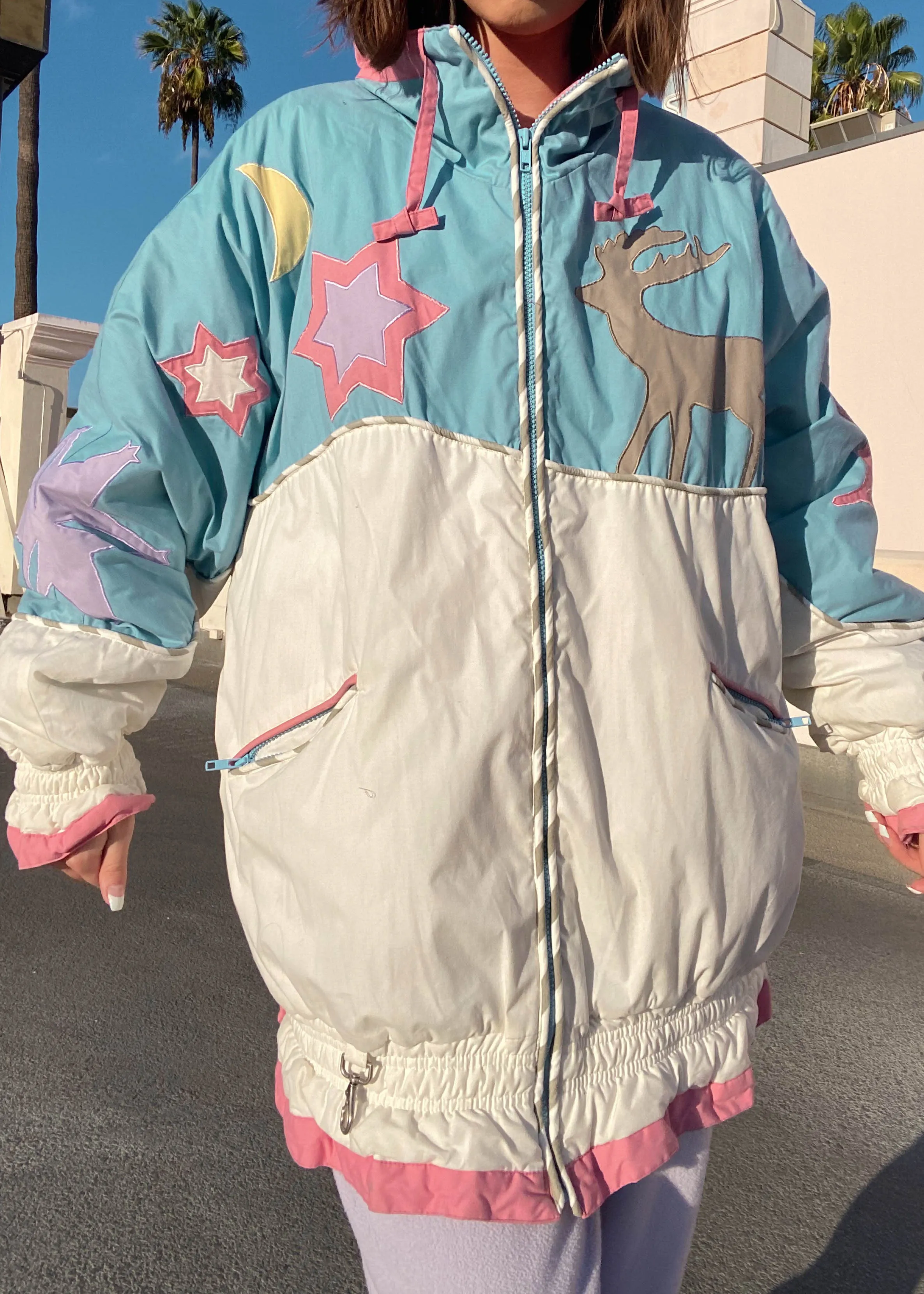 Pastel 80's Dream Puffer (L/XL)