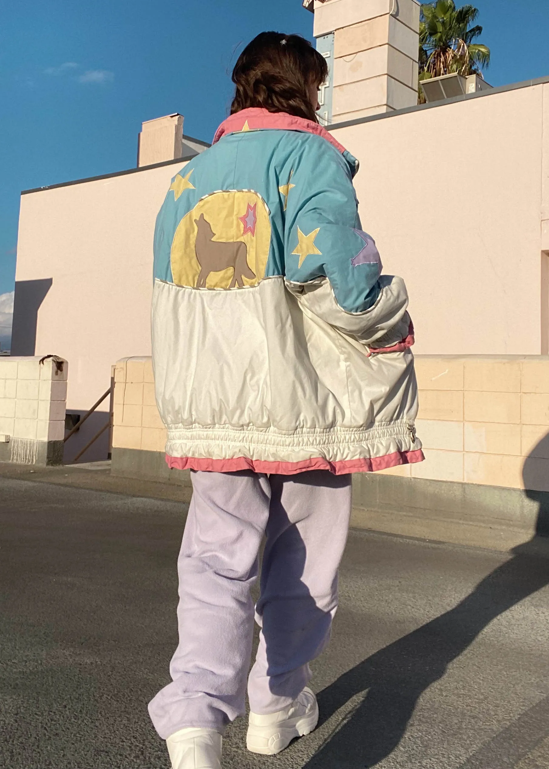 Pastel 80's Dream Puffer (L/XL)