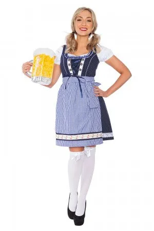 Premium Oktoberfest Alpine Beer Maid Vintage Couple Costume