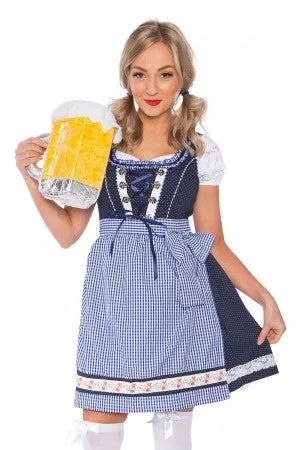 Premium Oktoberfest Alpine Beer Maid Vintage Couple Costume