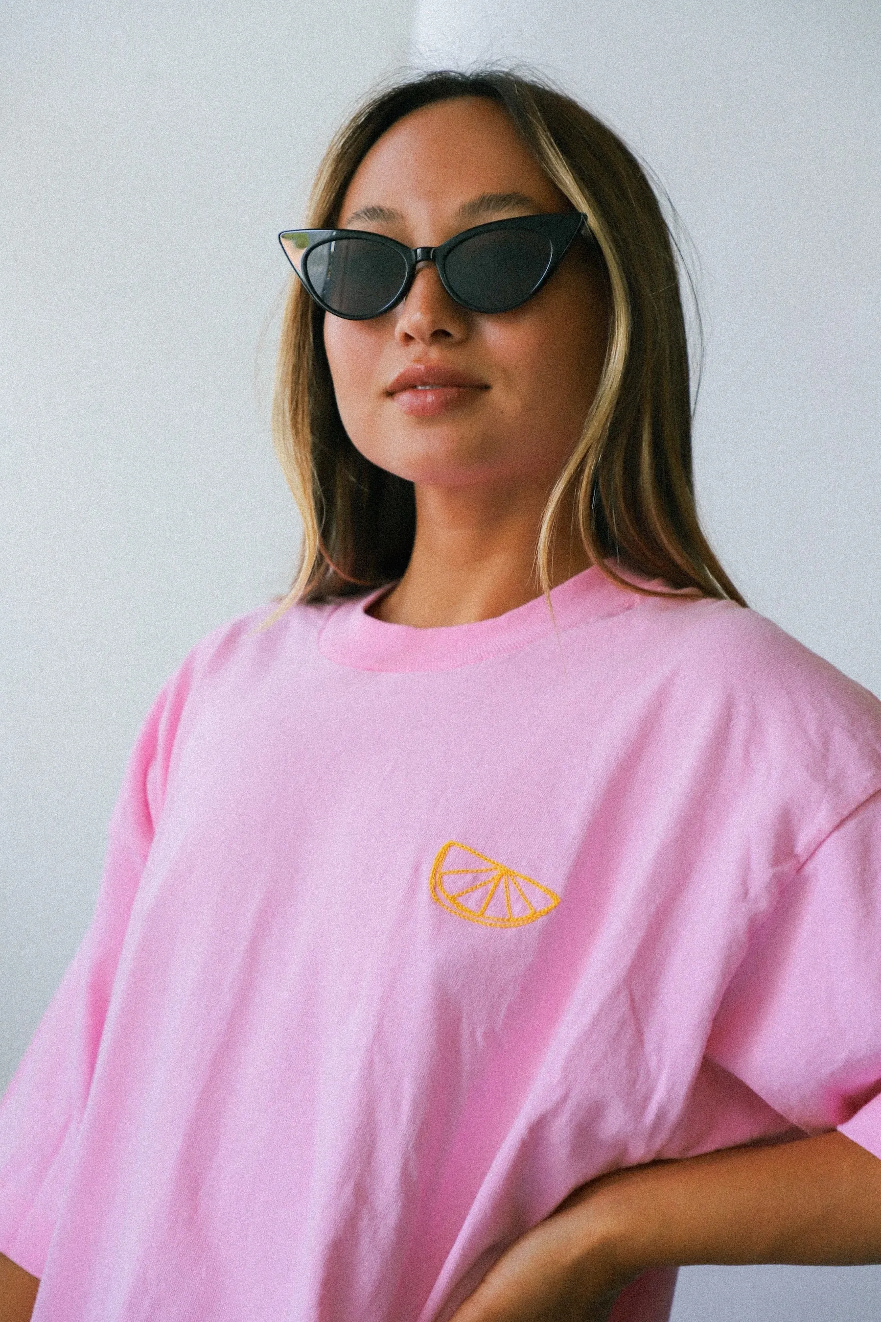 Prism X Large Lemonade Pink Lemon Tee Dress