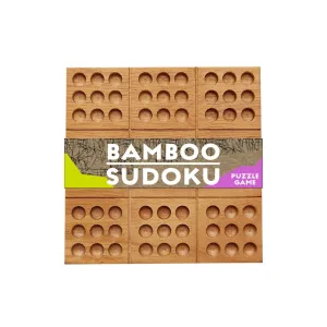 Project Genius Eco Bamboo Sudoku