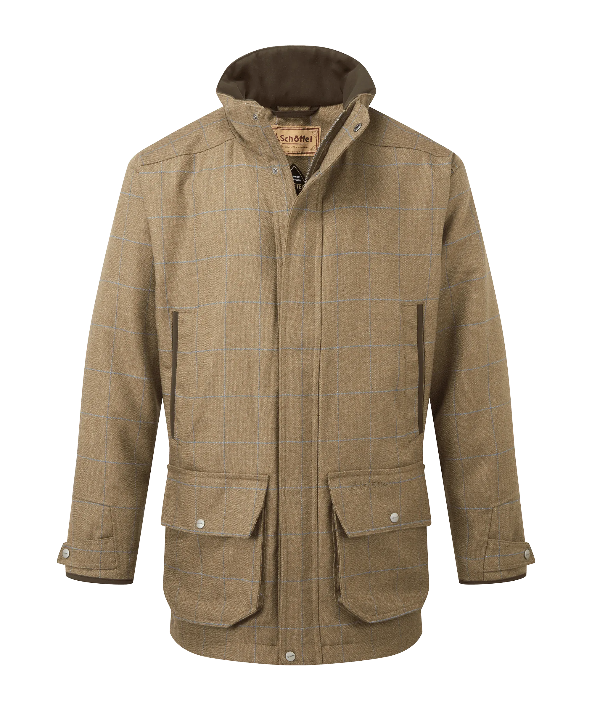 Ptarmigan Tweed Classic Coat - Corry Tweed