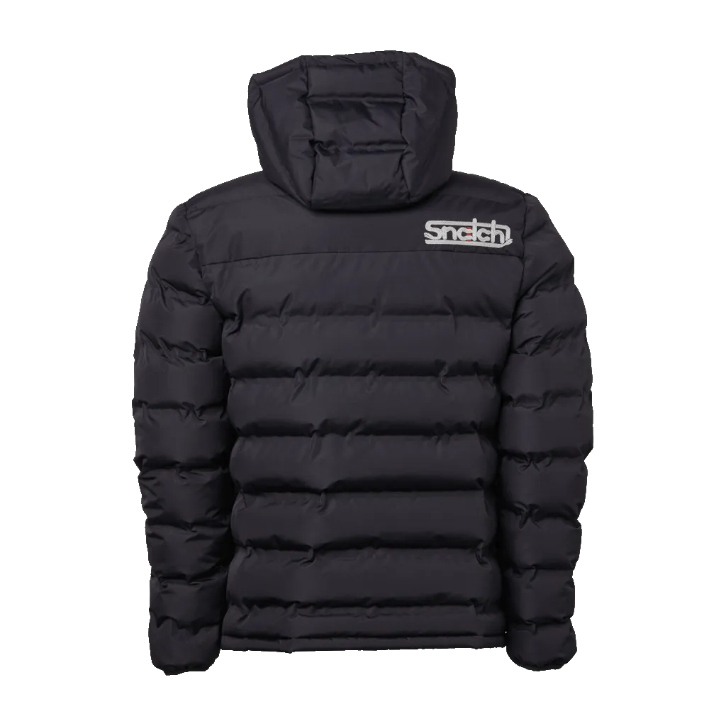 Puffer Jacket Wide Channel Black