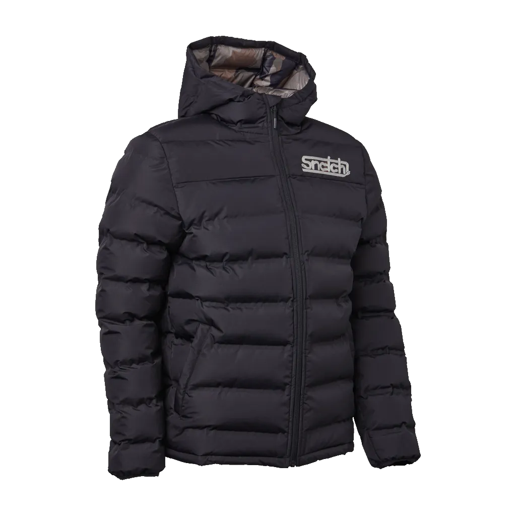 Puffer Jacket Wide Channel Black