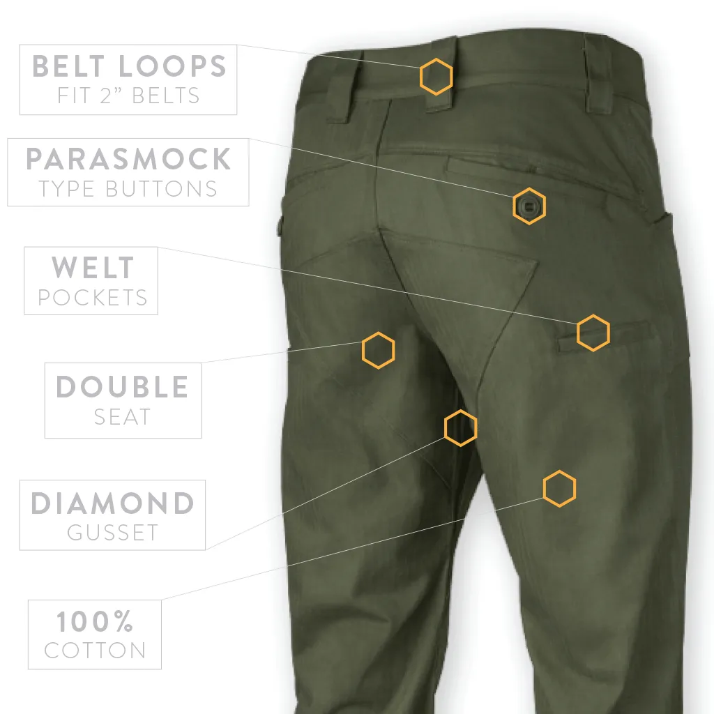 Raider Field Pant 100HBT - Vintage Fatigue Green