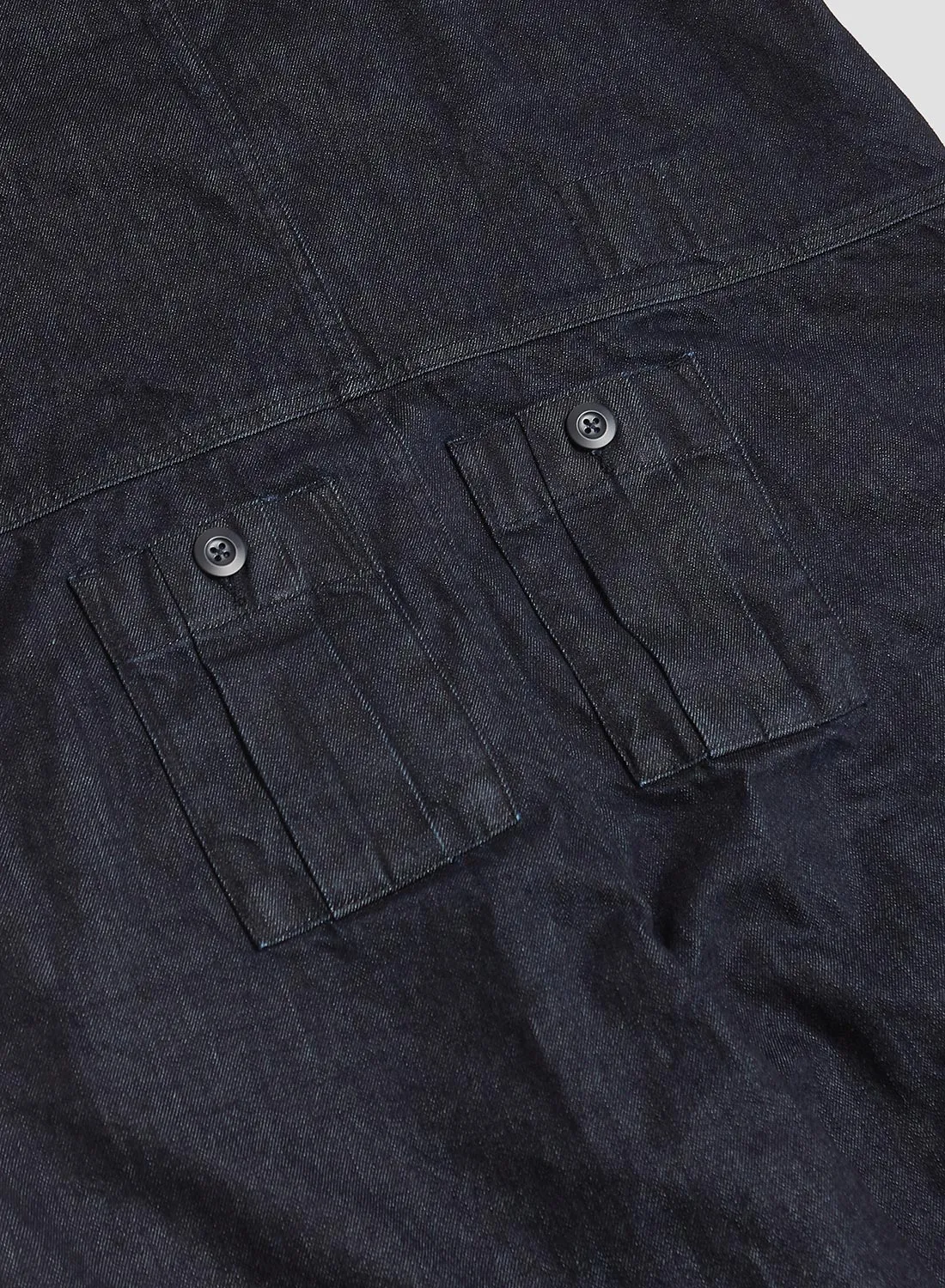 Railway Dungaree Denim in Indigo