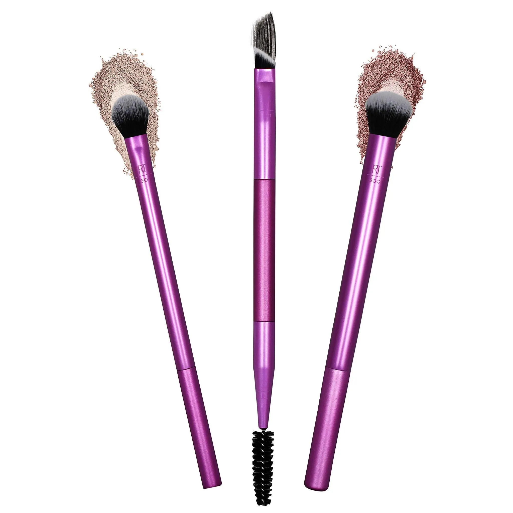 Real Techniques 3pcs Eye Shade   Blend Brush Set