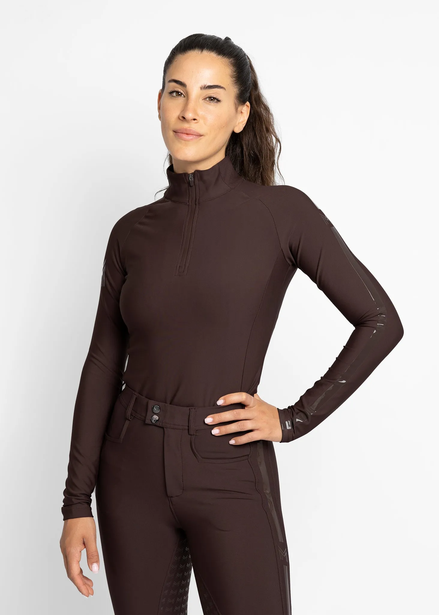 Reflection Long Sleeve Base Layer (Chocolate)