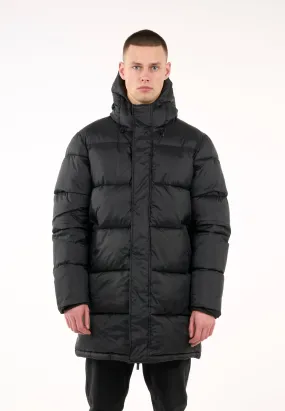 REPREVE ™ puffer long jacket THERMO ACTIVE™ - Black Jet