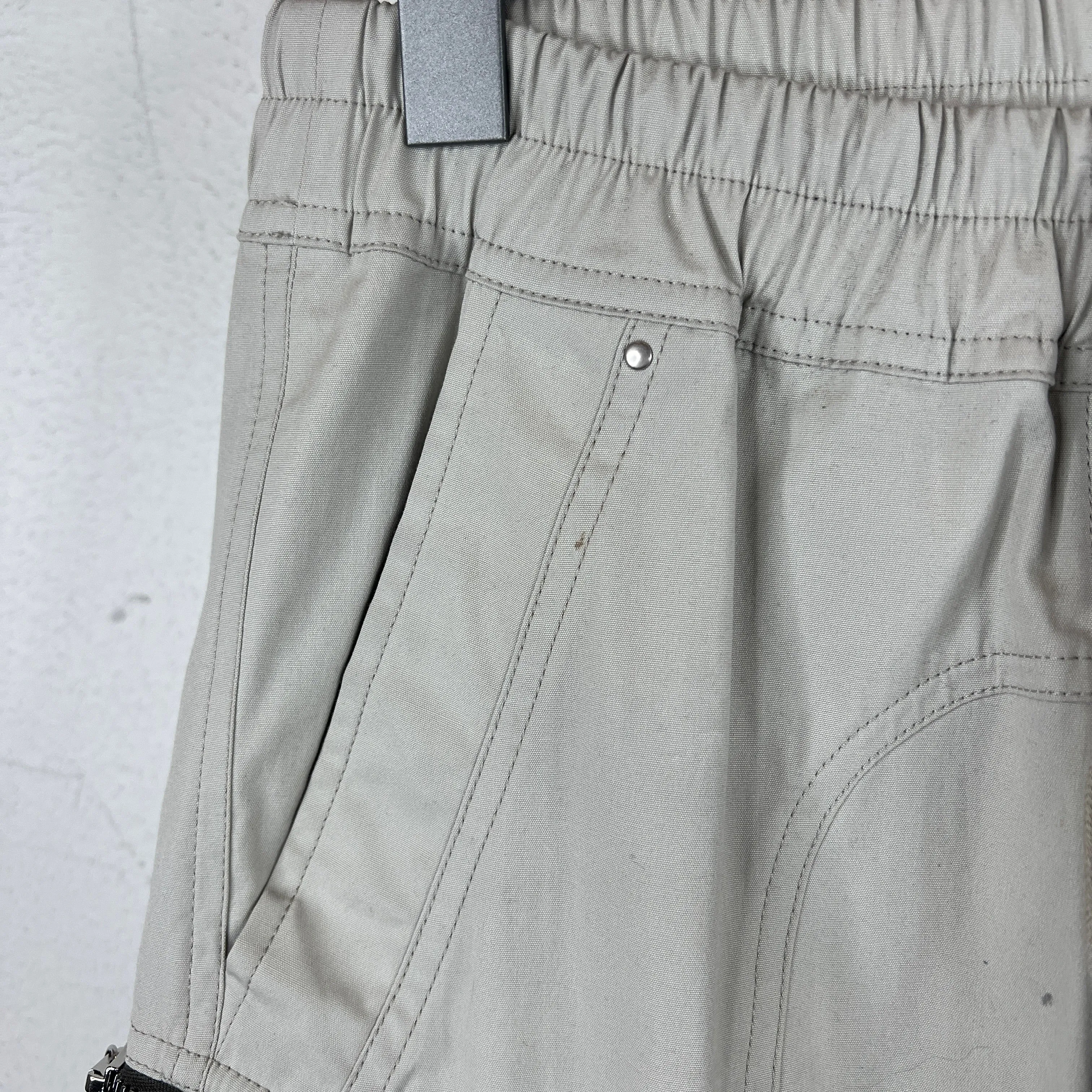 Rick Owens Grey Bauhaus Cargo Pants