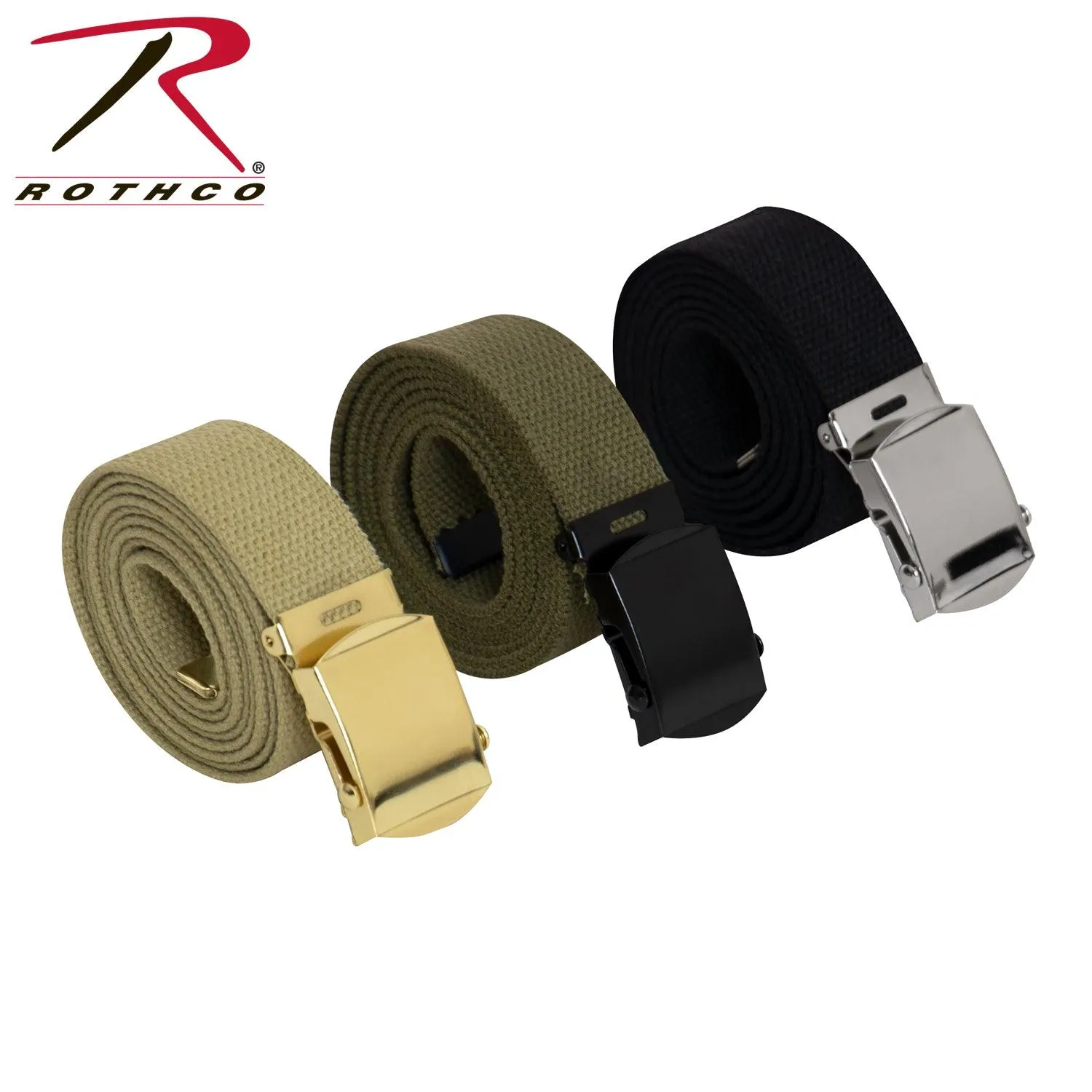 Rothco Web Belts In 3 Pack