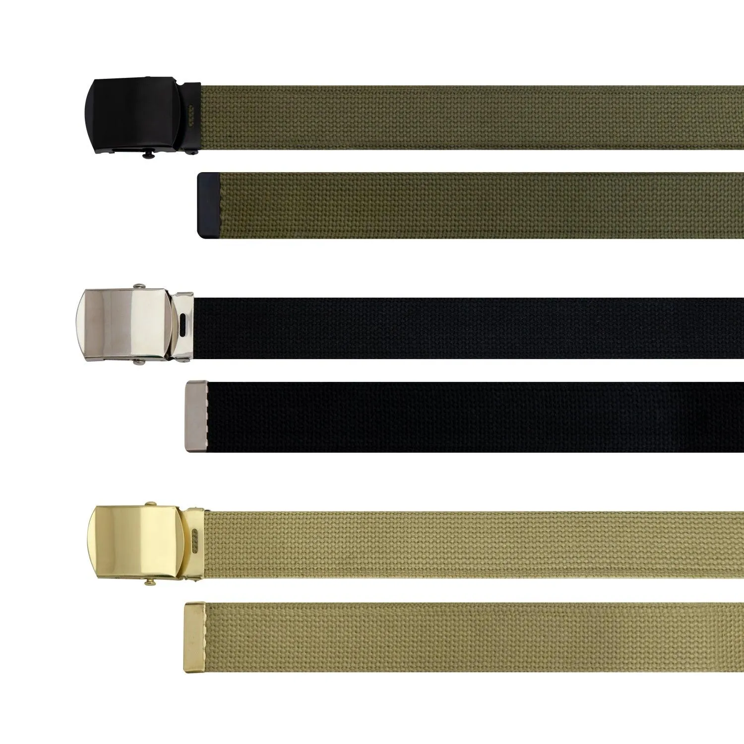 Rothco Web Belts In 3 Pack