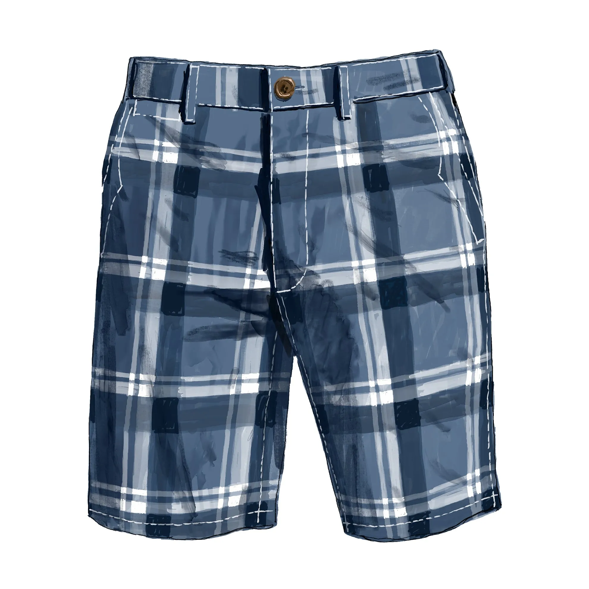 Rugged Madras Short