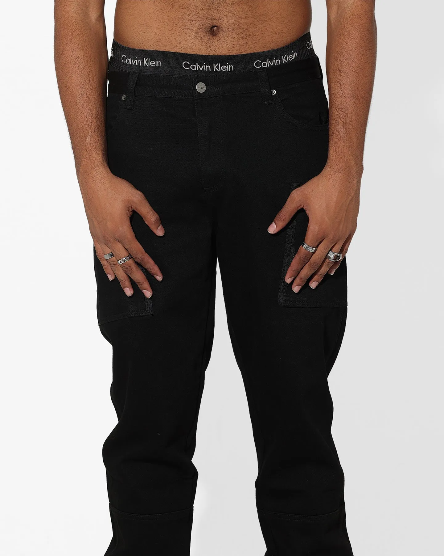 Saint Morta Jupiter Military Jeans Black