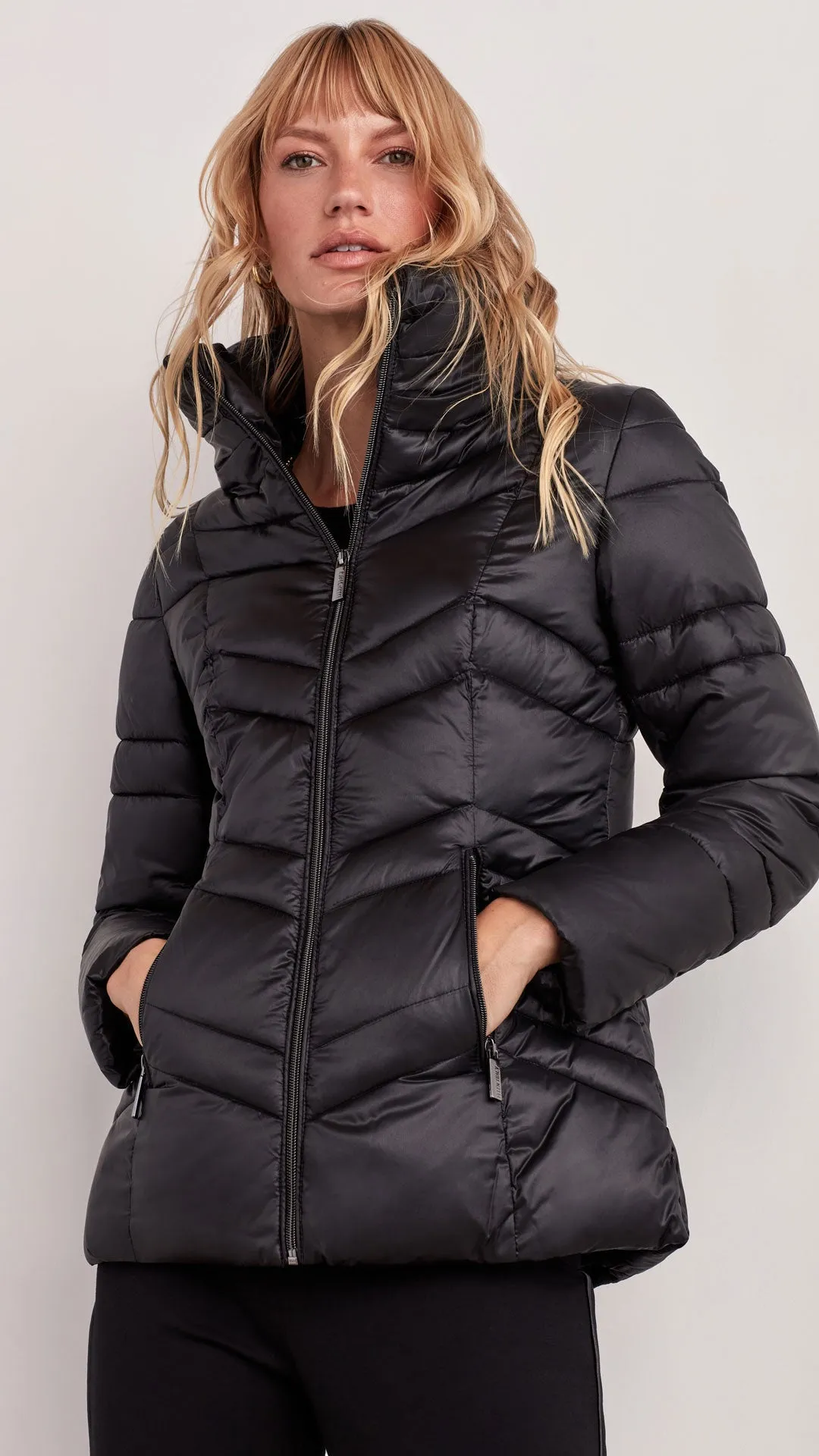 SATEEN PUFFER JACKET