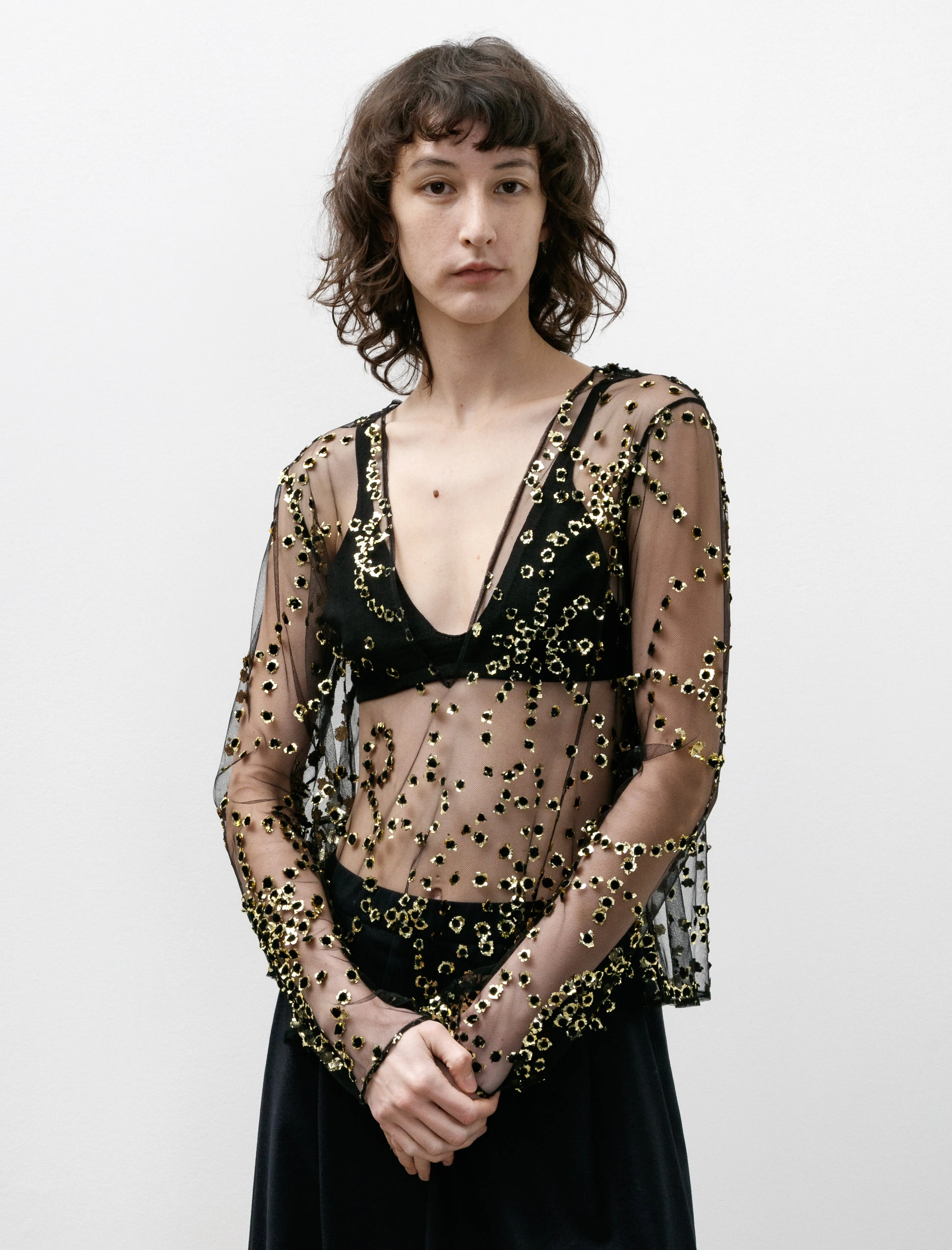 Sheer Fete Top