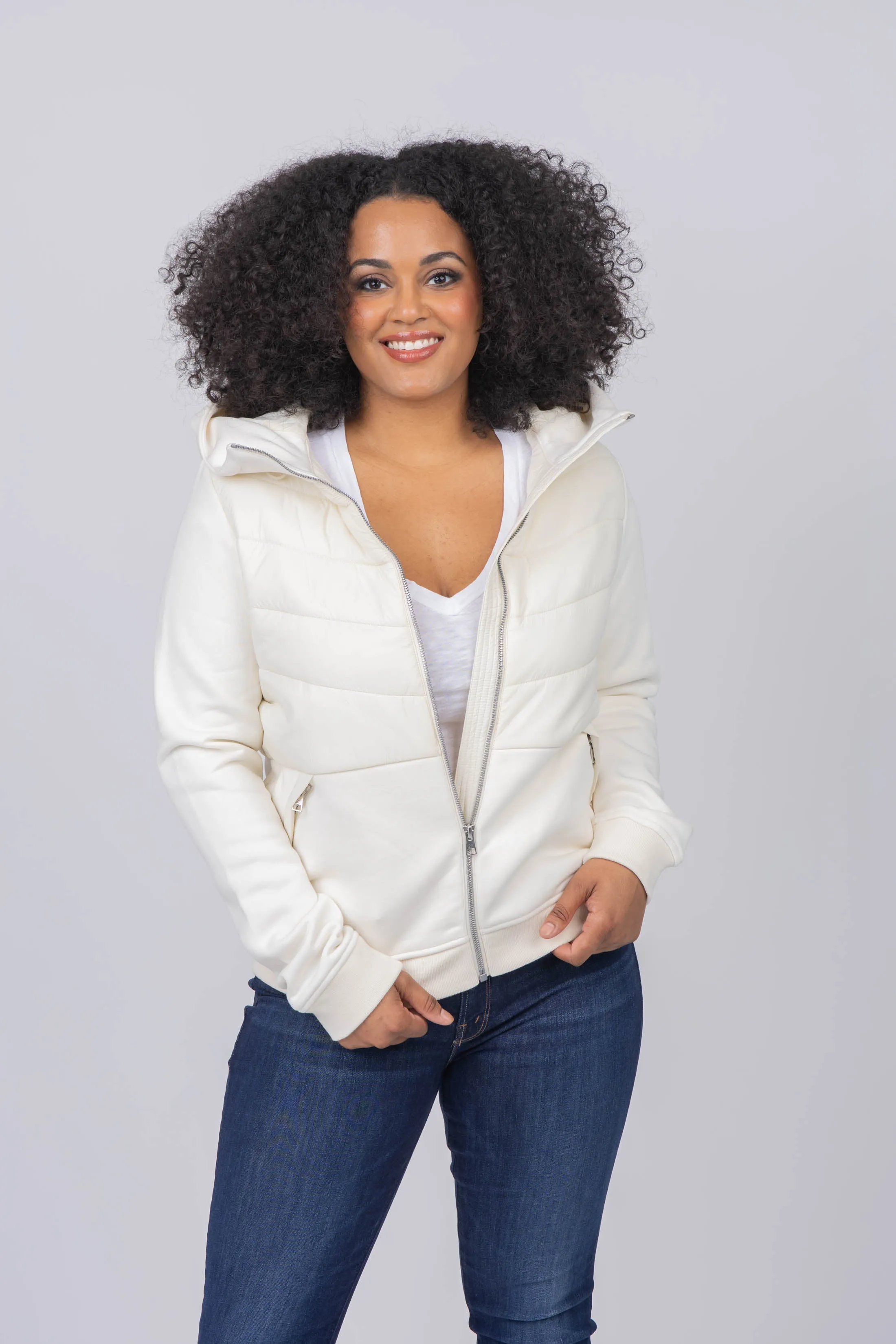 Soia & Kyo Sara Jacket in Powder