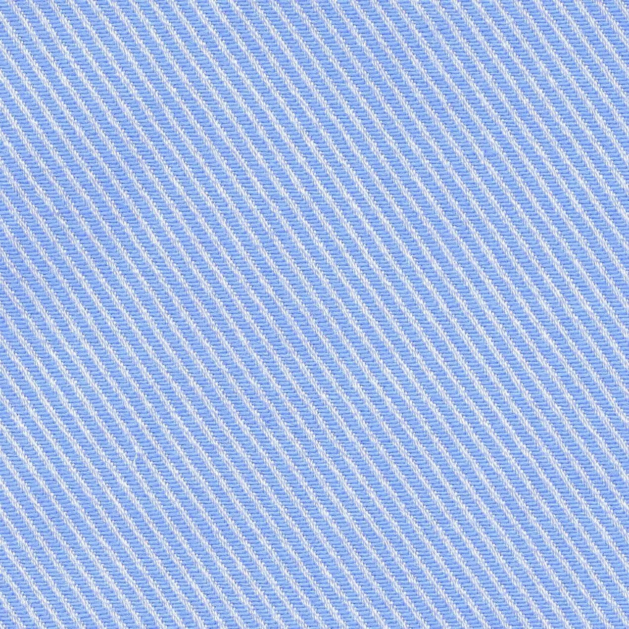 Solid Sky Blue French Twill Classic Custom Shirt 100c 80/2*40 Sas666a