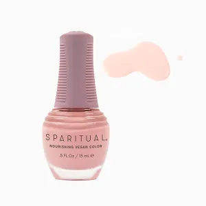 Sparitual Nourishing Lacquer Polish - Engaged - Sheer Pink Creme - 15ML