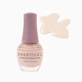 Sparitual Nourishing Lacquer Polish - Slow Beauty - Nude Pink Creme - 15ML