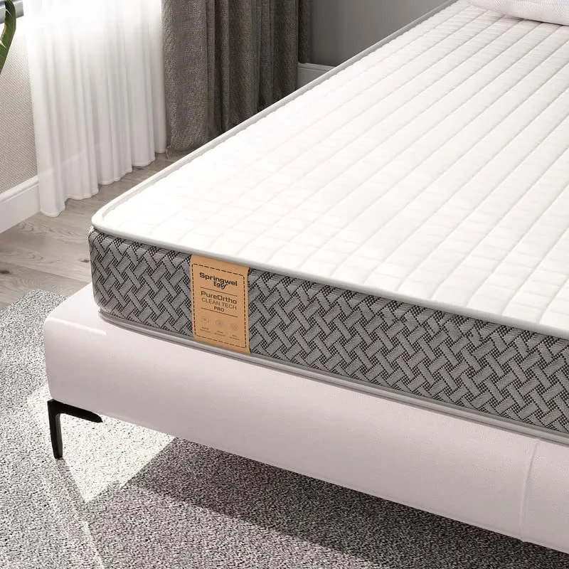 Springwel Easy PureOrtho CleanTech Pro 6 inch Queen Size Mattress (Size- 72x60x6 inches)