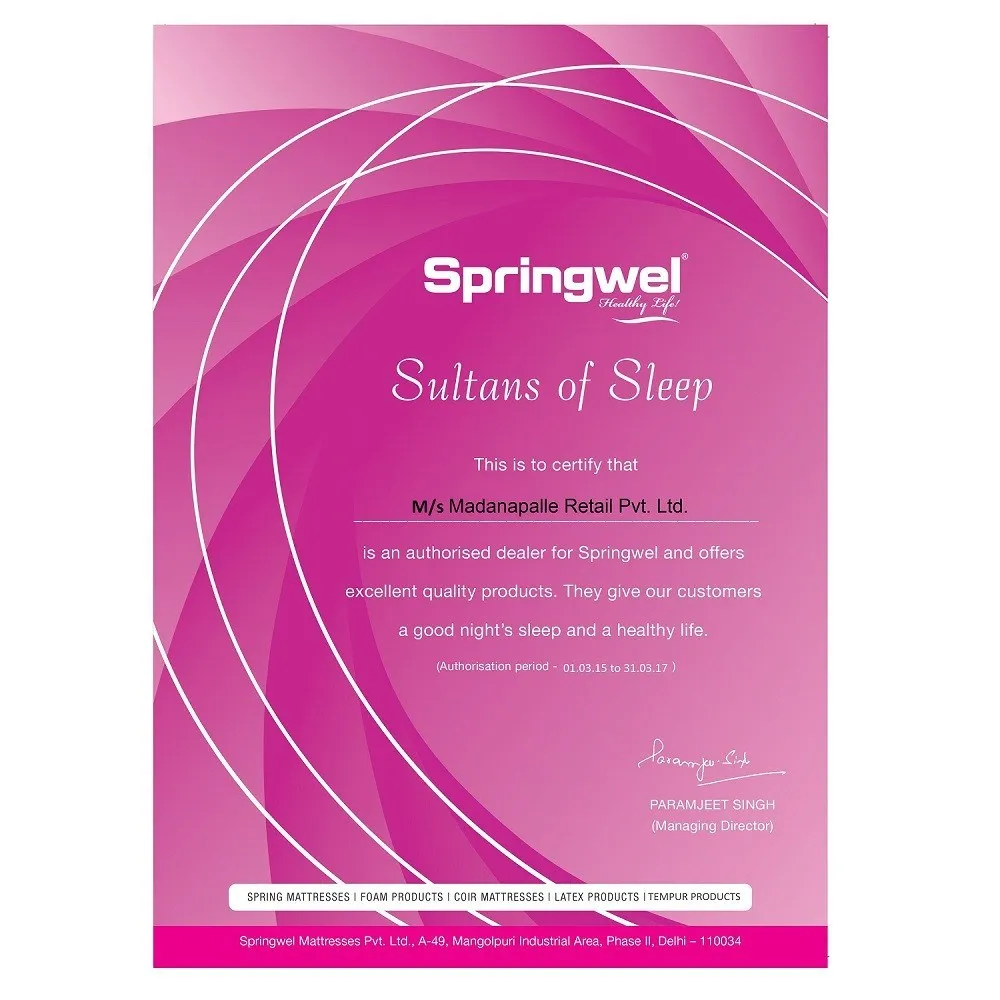 Springwel Mattress Memory Foam Gloria