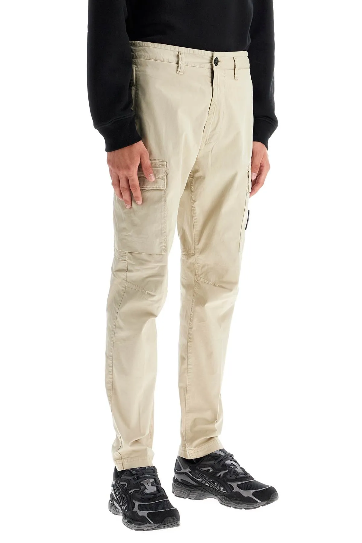 Stone Island cargo twill stretch-tc pants