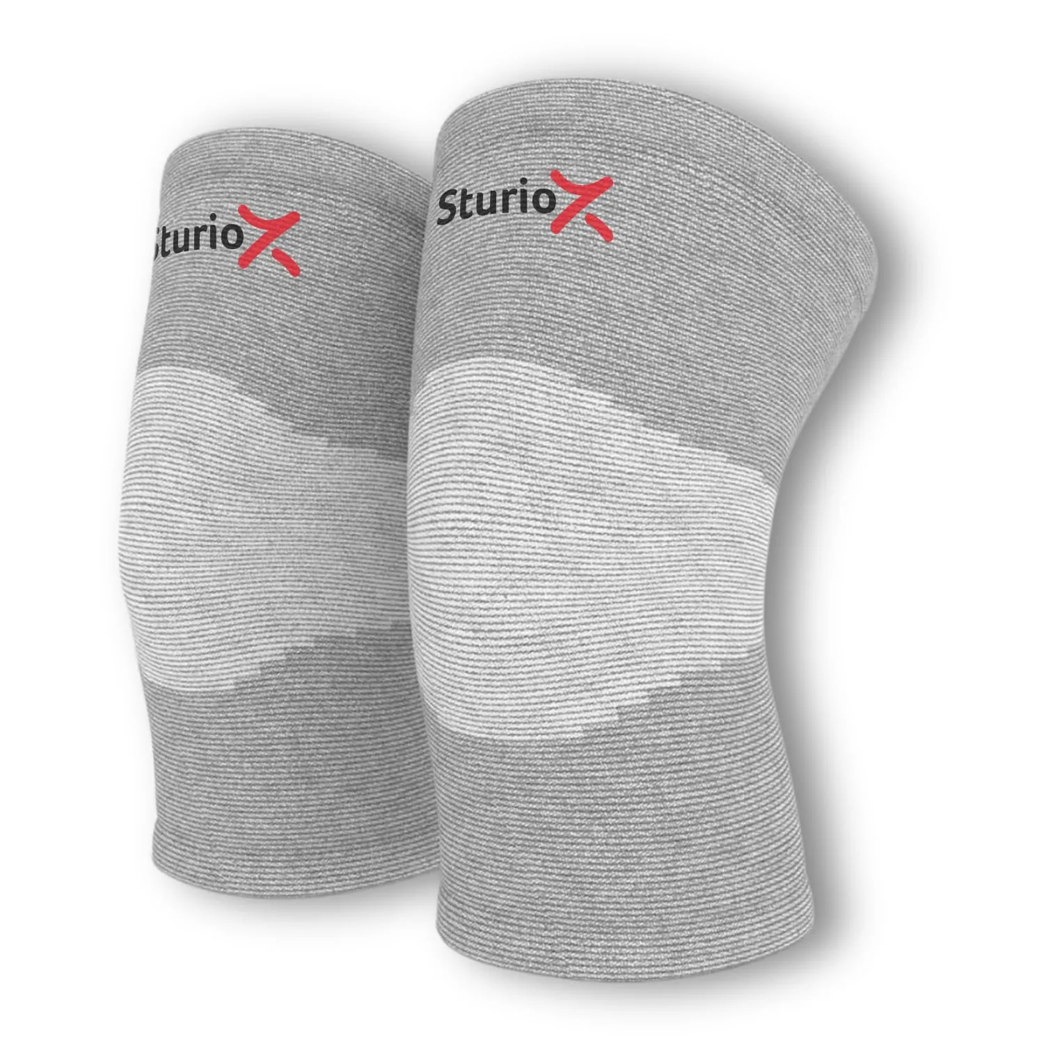 Sturioz Bamboo Knee Sleeves - Bamboo Knee Support for Women and Men| Bamboo Compression Knee Sleeves | Perfect Knee Support for Women | Knee Brace for Knee Pain and Enhanced Comfort