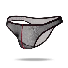 Super Sexy Half Back Transparent Style Men's Brief