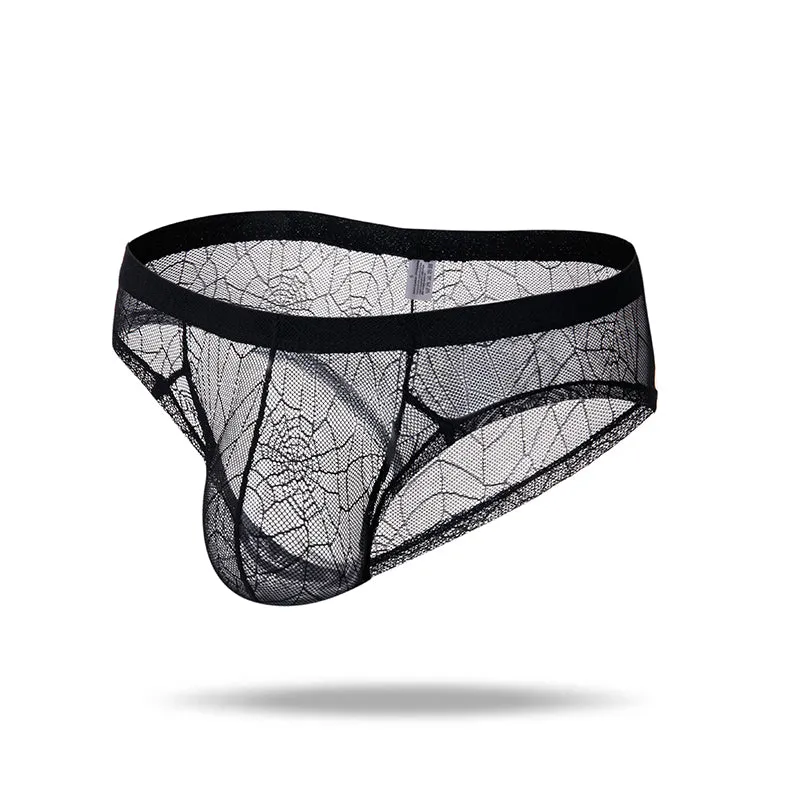 Super Sexy Spider Web Lace Style Men's Brief