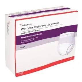 SURE CARE Super Underwear for Women - Maximum Absorbency