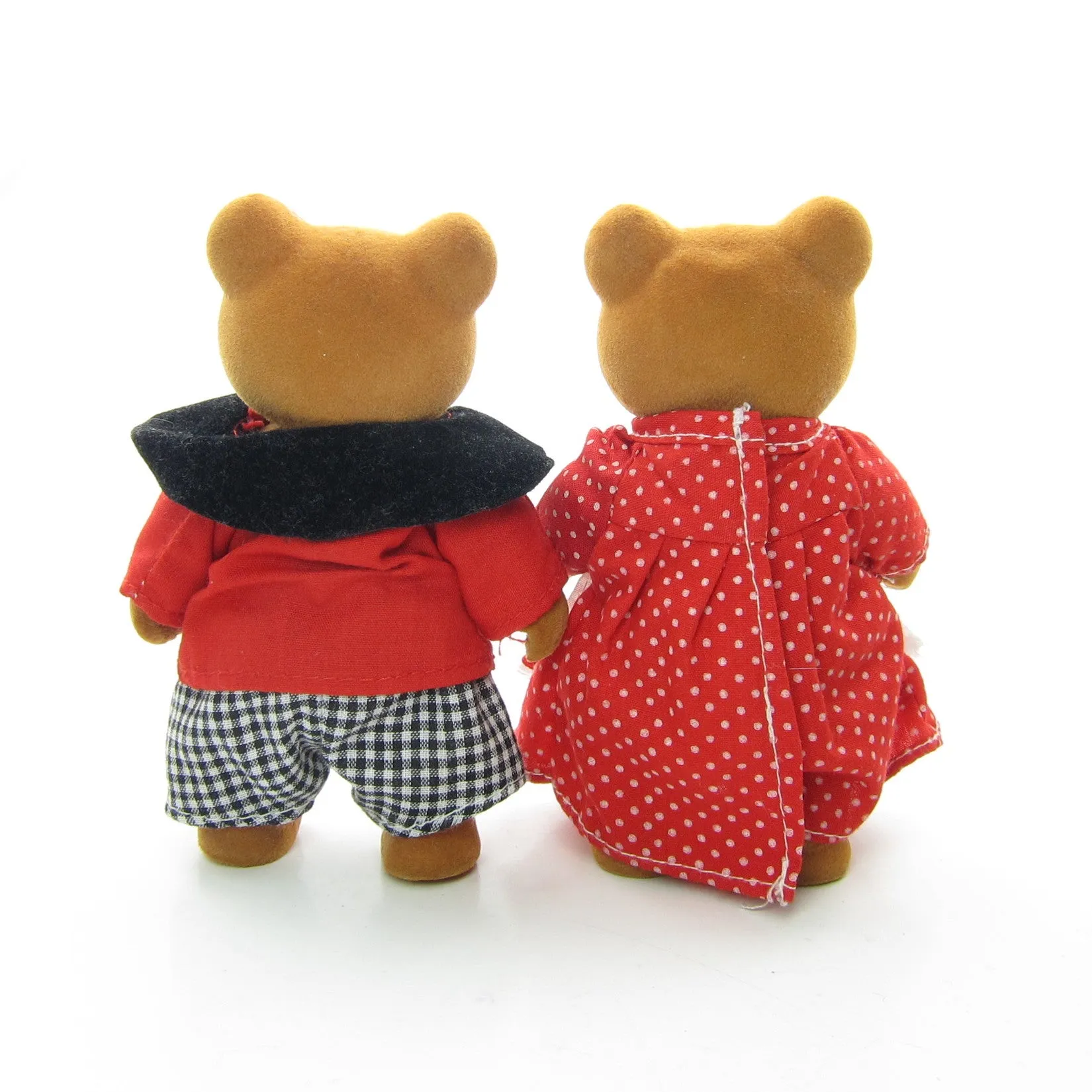 Teddy Bear World or Familie Bär Vintage Brown Bear Couple Mom & Dad by Simba Toys