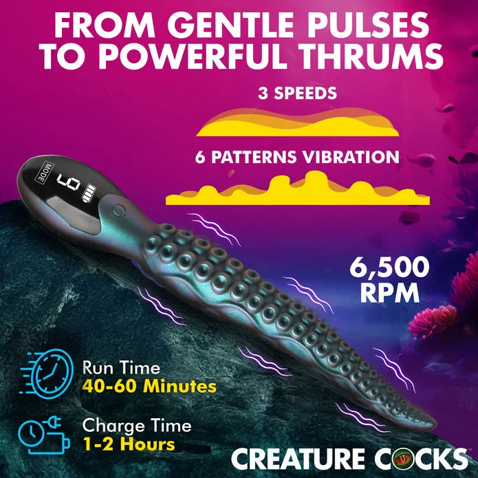 Tentavibe Silicone Vibrator by Creature Cocks